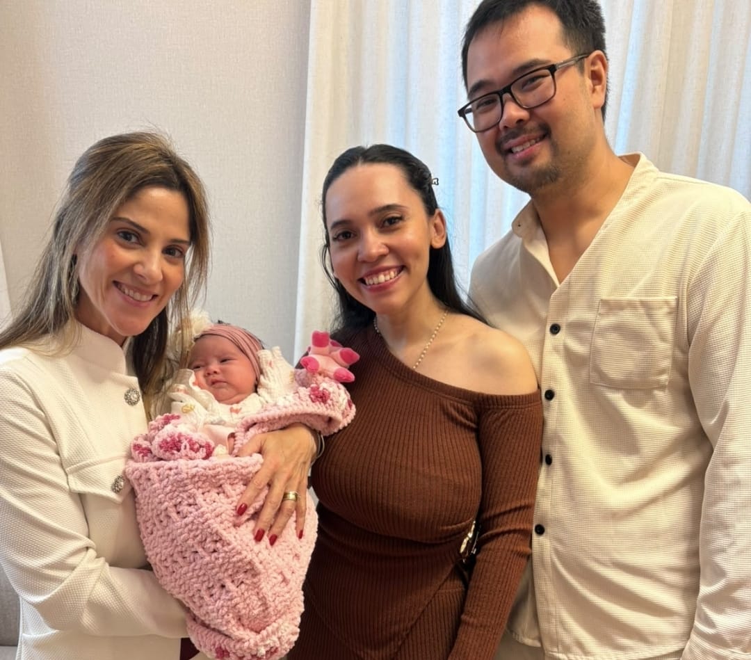 Barriga de gestante acompanhada pela Dra. Amanda